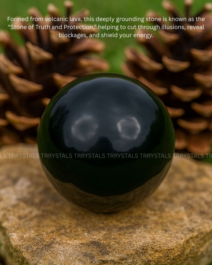 Black Obsidian Crystal Ball