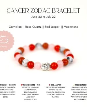 Cancer Zodiac Bracelet